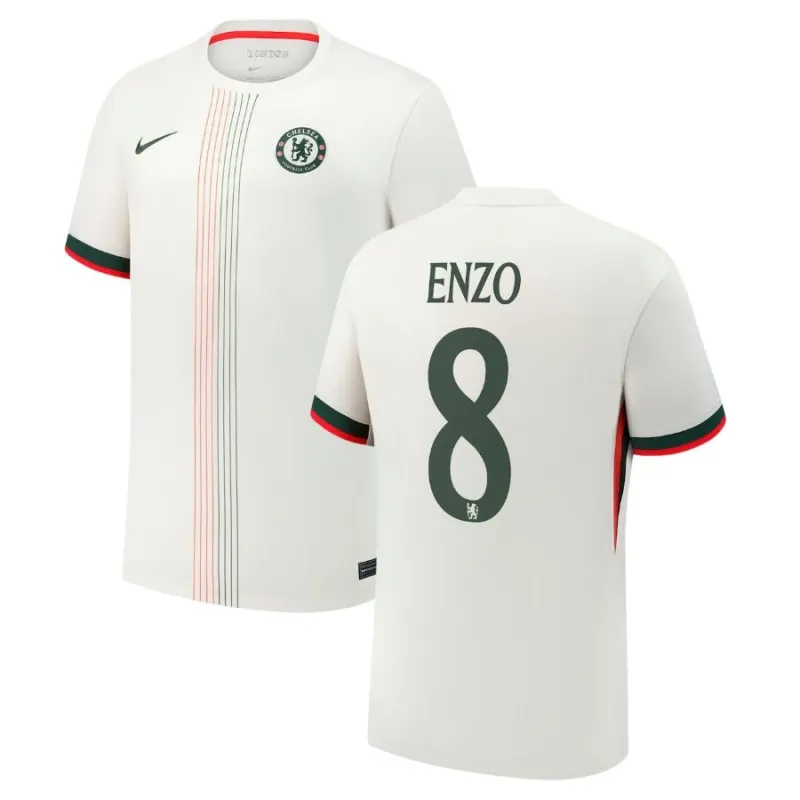 Maillot à l'extérieur du Chelsea ENZO 2025/26 - Blanc