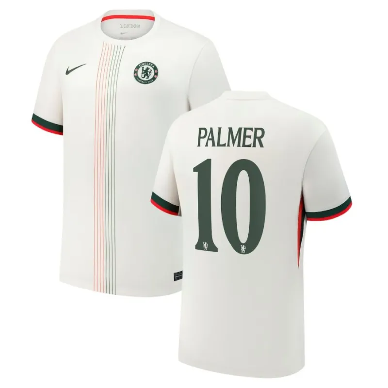 Maillot à l'extérieur du Chelsea PALMER 2025/26 - Blanc