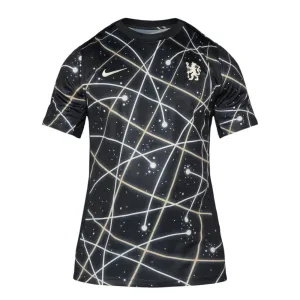 Chelsea 2025/26 Vorspiel-Trikot - Schwarz
