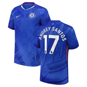 Camisa local Chelsea ANDREY SANTOS 2025/26 - Azul
