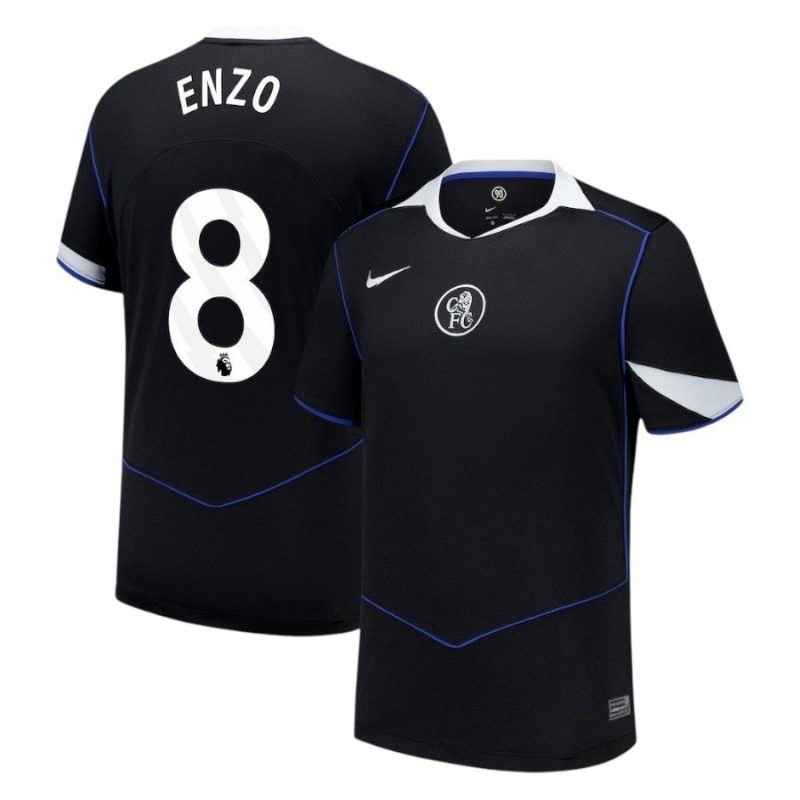 Chelsea ENZO 2025/26 Drittes Trikot - Schwarz