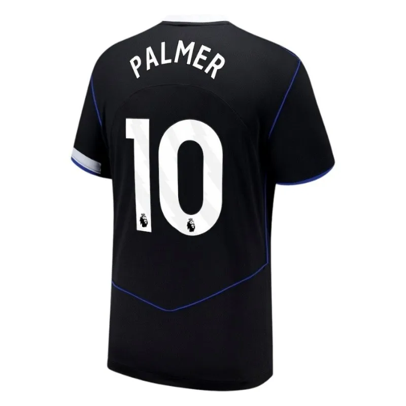 Chelsea PALMER 2025/26 Drittes Kinder-Trikot-Set - Schwarz