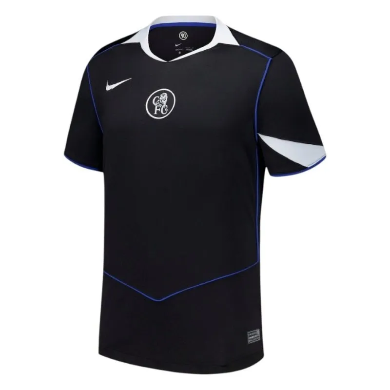 Chelsea NKUNKU 2025/26 Drittes Kinder-Trikot-Set - Schwarz