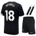 Chelsea NKUNKU 2025/26 Drittes Kinder-Trikot-Set - Schwarz