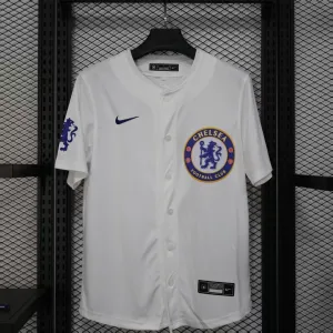 Chelsea Spieler-Trikot Baseball-Edition 2025/26 - Weiß