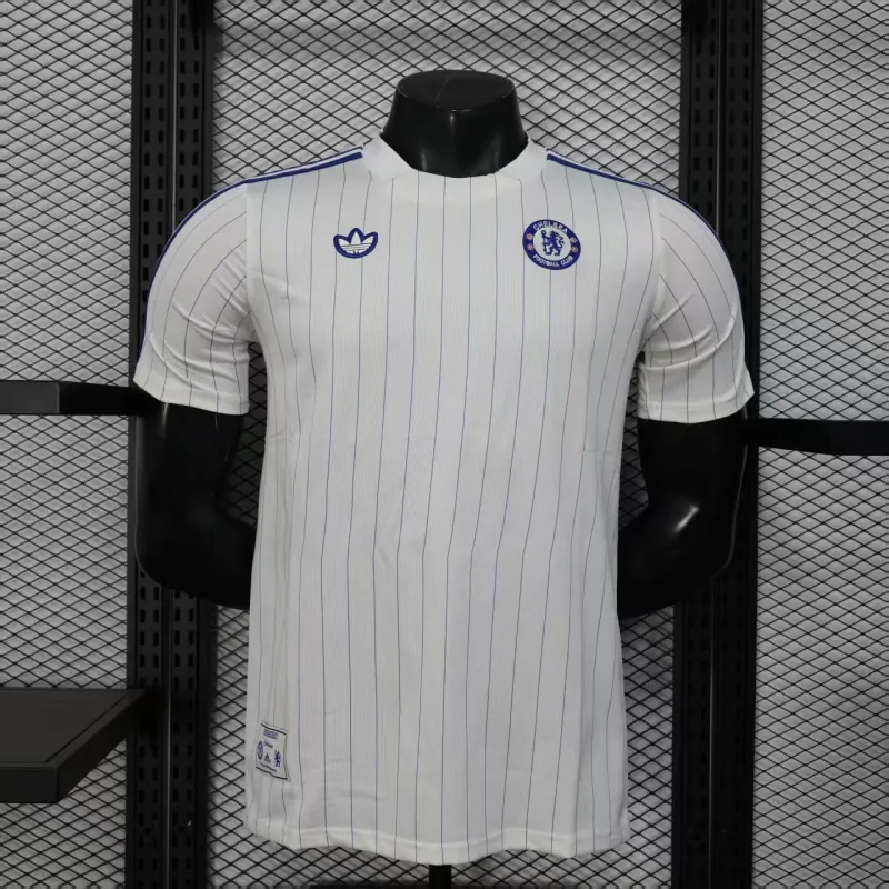 Chelsea Spieler-Trikot Freizeitedition 2025/26 - Weiß
