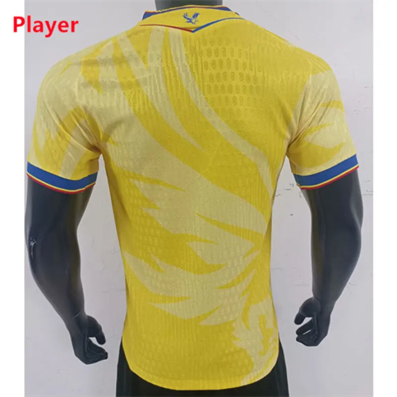Crystal Palace 2024/25 Away Jersey - Player's Edition - Yellow