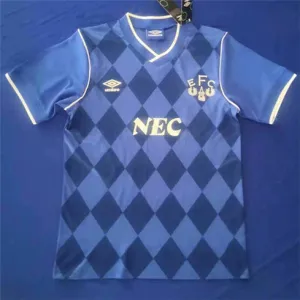 Evertons Retro-Heimtrikot 1986/87 - blau
