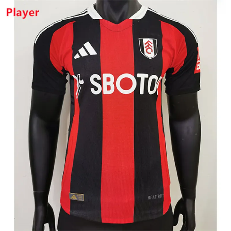 Fulham's 2024/25 Away Player Version Jersey - Black