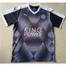 Leicester City 2015/16 Retro Auswärtstrikot - schwarz