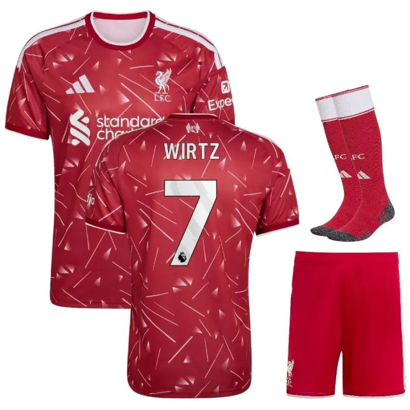 Conjunto Infantil Liverpool Local 2026/27 WIRTZ