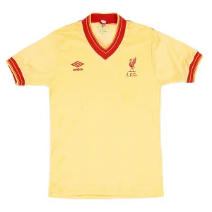 Liverpool 1984 Retro-Auswärtstrikot - Gelb