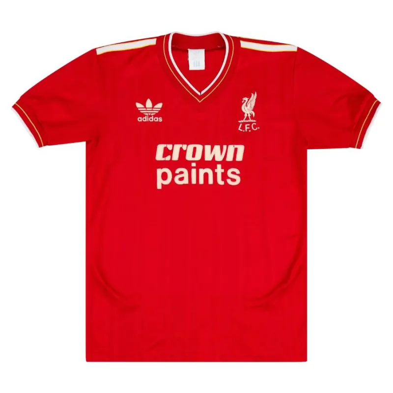 Liverpool 1985/86 Retro-Heimtrikot - Rot