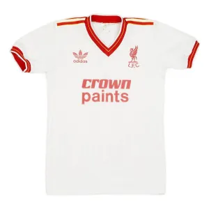 Liverpool 1985/86 Retro-Auswärtstrikot - Weiß