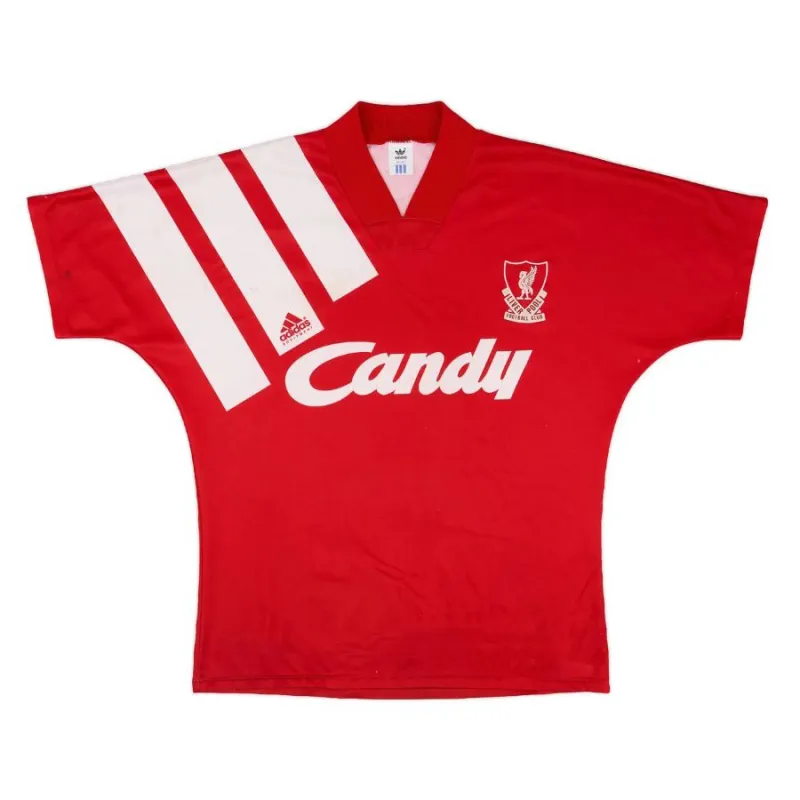 Liverpool 1991 Camiseta retro local - Roja