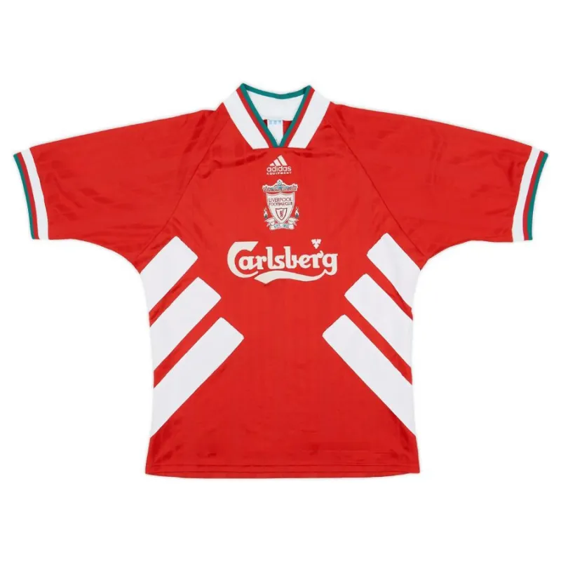 Liverpool 1993 1995 Retro-Heimtrikot - Rot