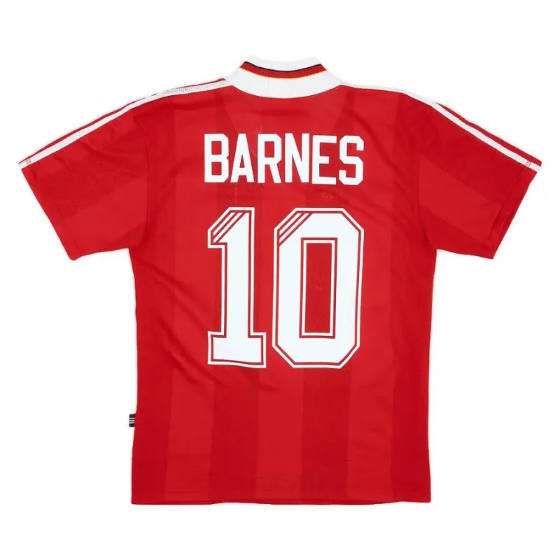 Liverpool BARNES 1985/86 Maglia casalinga retrò - Rossa