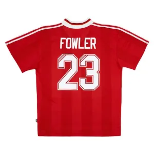 Liverpool FOWLER 1985/86 Retro-Heimtrikot - Rot