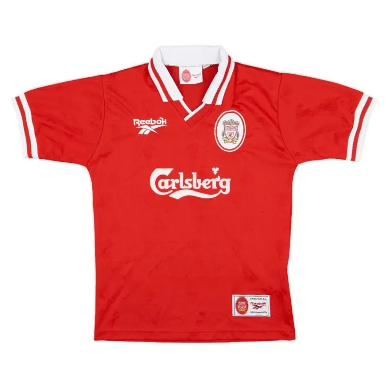 Liverpool 1996/97 Retro-Heimtrikot - Rot