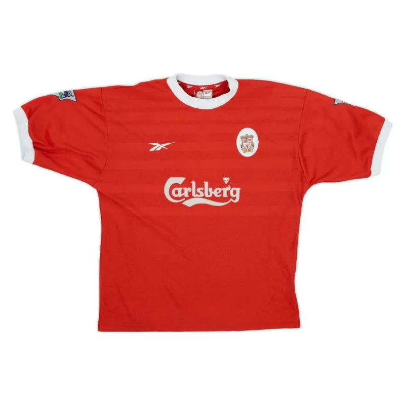 Liverpool FOWLER 1998/99 Retro Home Jersey - Red