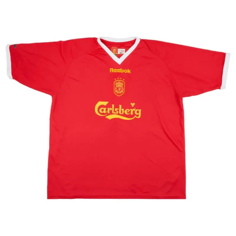 Liverpool FOWLER 2000/01 Maillot domicile rétro - Rouge