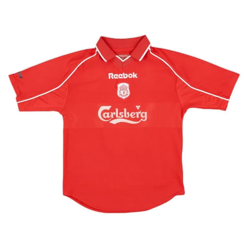 Liverpool OWEN 2000 2002 Maillot domicile rétro - Rouge