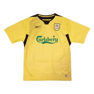 Liverpool 2004/05 Retro-Auswärtstrikot - Gelb