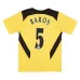 Liverpool BAROS 2004 2006 Maillot extérieur rétro - Jaune