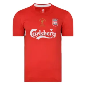 Liverpool 2005 UCL-Final Retro-Heimtrikot - Rot