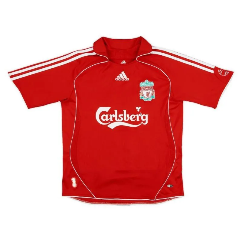 Liverpool TORRES 2006/07 Maillot domicile rétro - Rouge