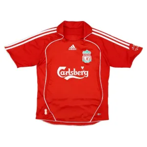 Liverpool 2006 2008 Retro-Heimtrikot - Rot