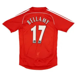 Liverpool BELLAMY 2006 2008 Retro-Heimtrikot - Rot