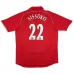 Liverpool SISSOKO 2006 2008 Retro-Heimtrikot - Rot