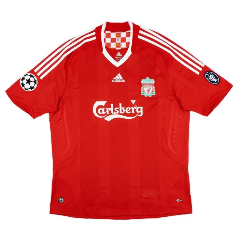 Liverpool TORRES 2008 2010 Retro-Heimtrikot - Rot