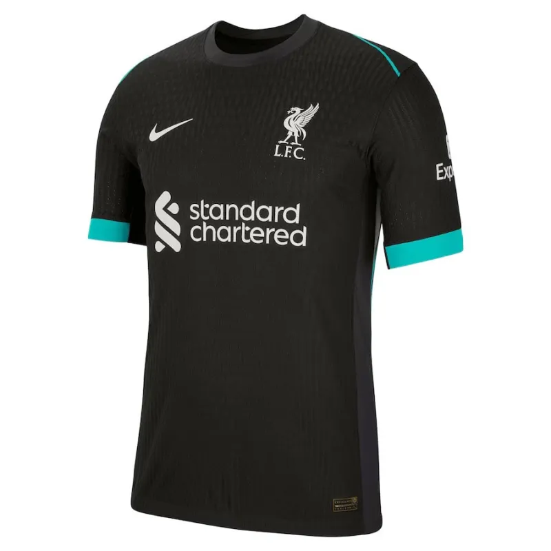 Liverpool 2024/25 Away Jersey - Player Edition - Forest Green