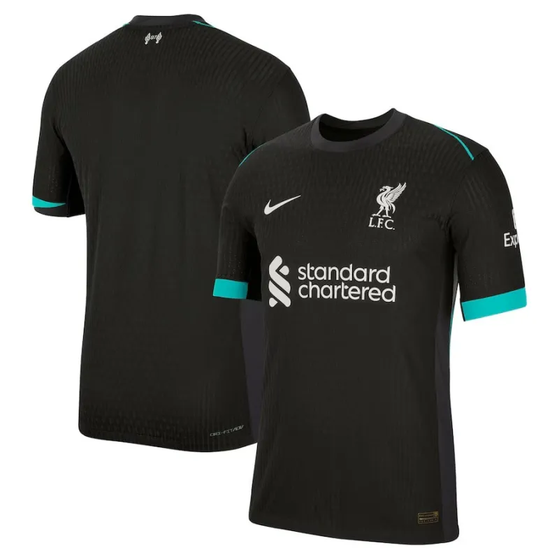 Liverpool 2024/25 Away Jersey - Player Edition - Forest Green
