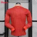 Maillot long de domicile Liverpool 2024/25 - Édition joueur - Rouge