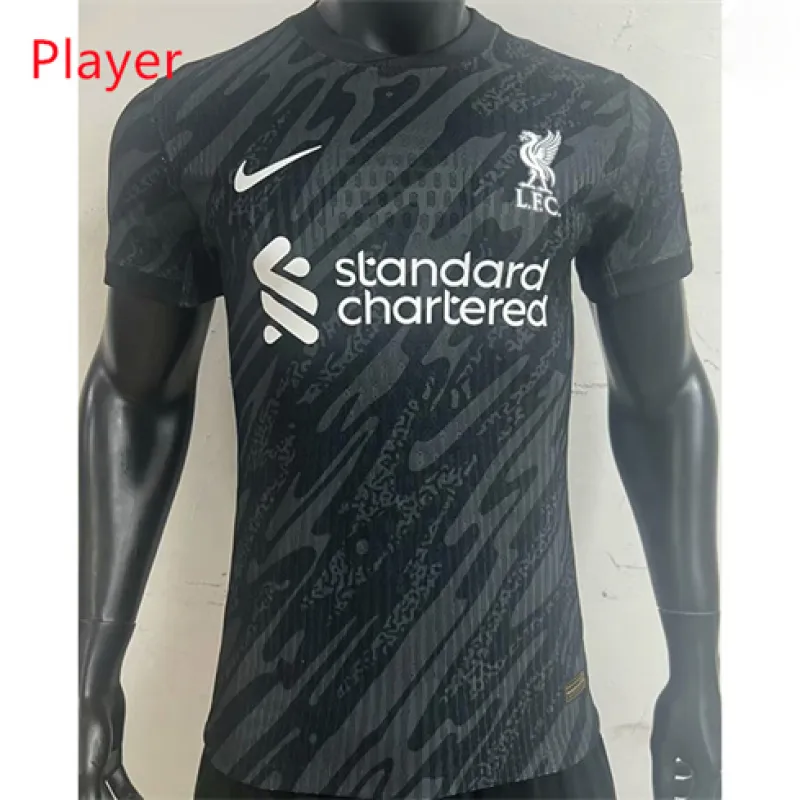 Liverpool 2024/25 Heim - Torwart - Trikot - Spielerversion - Waldgrün
