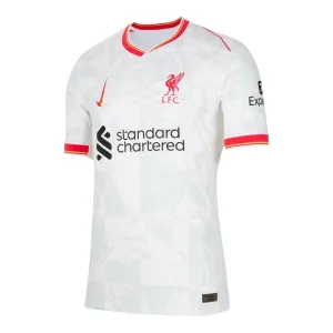 Liverpool 2024/25 Drittes Trikot - Spielerausgabe - Weiß