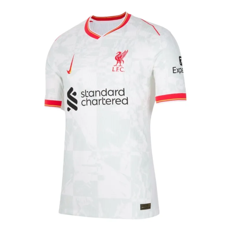 Troisième maillot de Liverpool 2024/25 - Edition joueur - Blanc