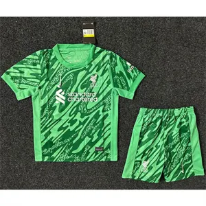 Liverpool 2024/25 Kinder Torwartshirt - Grün