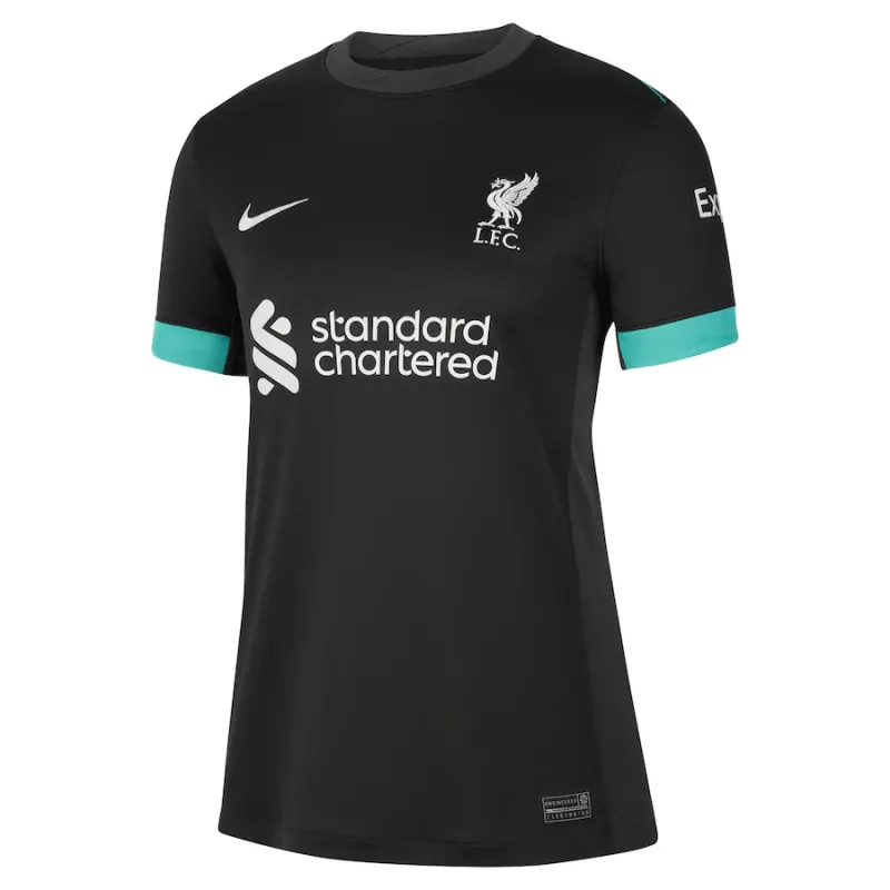 Maillot d'extérieur féminin de Liverpool 2024/25 - Noir