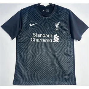 Camiseta de portero retro de Liverpool 2020/21 - Negra