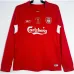 Liverpool 2004/05 Heim-Retro-Langarm-Trikot - Rot