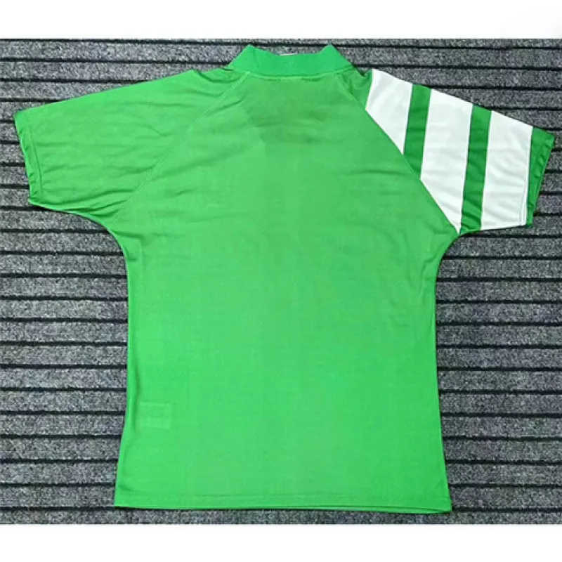 Liverpool 1992 Auswärts-Retro-Fußballtrikot - Grün