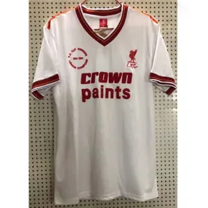 Liverpool 1985/86 Retro-Trikot - Weiß