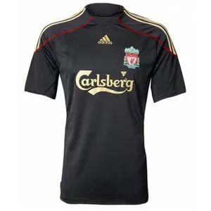 Liverpool 2009/10 Auswärts-Retro-Trikot - Schwarz