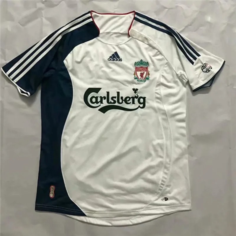 Maillot d'extérieur rétro de Liverpool 2006-07 - Blanc