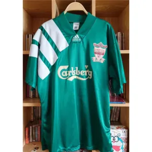 Liverpool 1992/93 Retro-Auswärts-Trikot - Grün