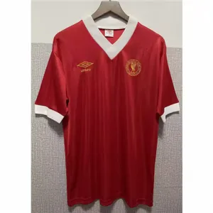 Liverpool 1977 Retro-Heim-Trikot - Rot